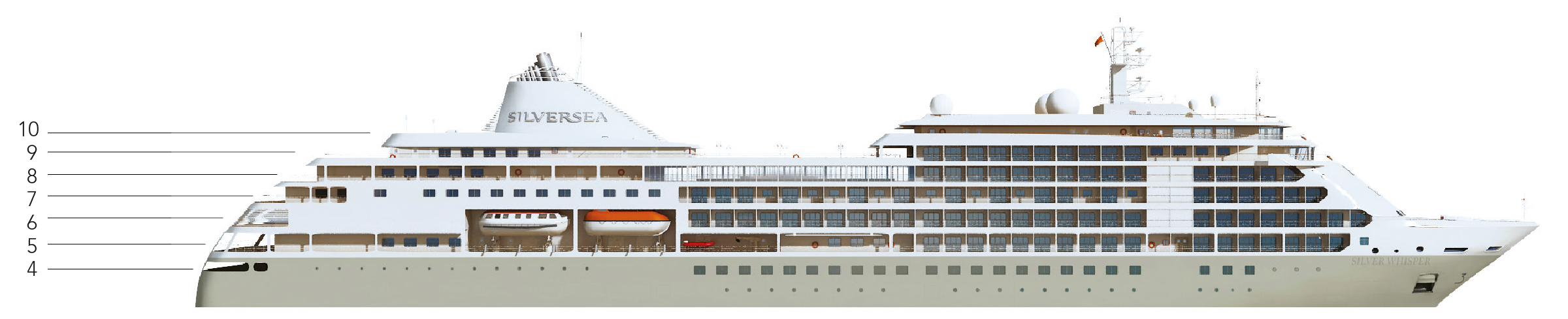 Silver Whisper - Legenda ponti